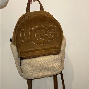 UGG Tan and Cream Women's Backpack
